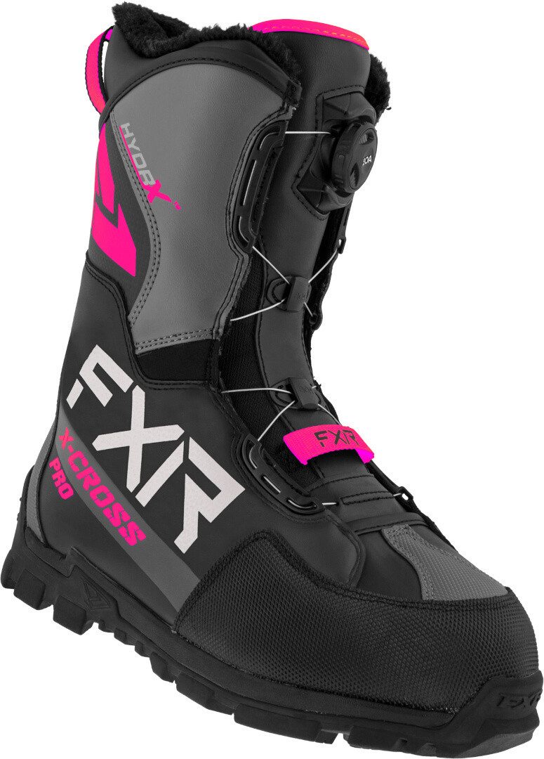 FXR Schneeschuhe X-Cross Pro BOA Snowmobil Stiefel, robust