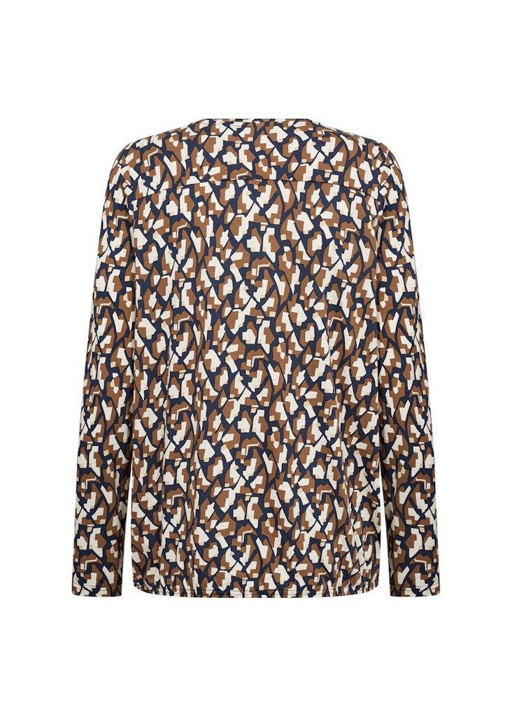 soyaconcept Langarmbluse SC-FELICITY AOP 527 NAVY BLAZER COMBI günstig online kaufen