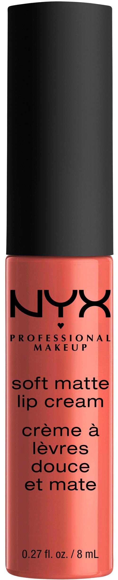 Lip Makeup Professional Soft NYX Matte Cream Lippenstift