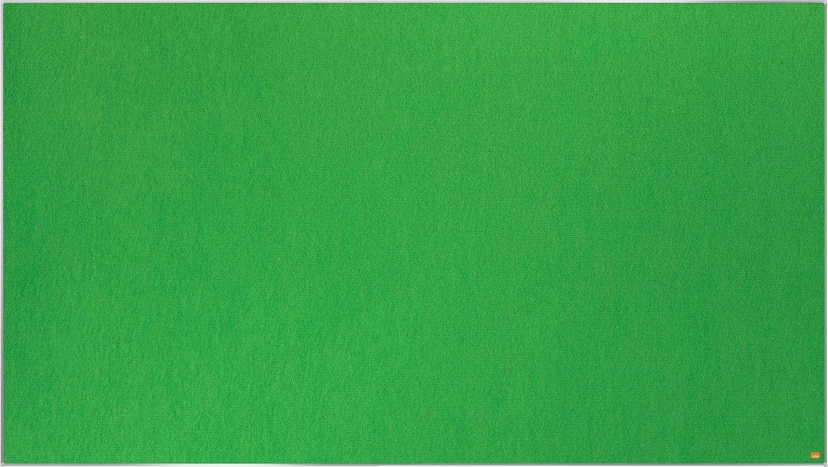 NOBO Pinnwand Filz-Notiztafel Impression Pro Widescreen 85 Zoll Aluminiumrahmen 1880