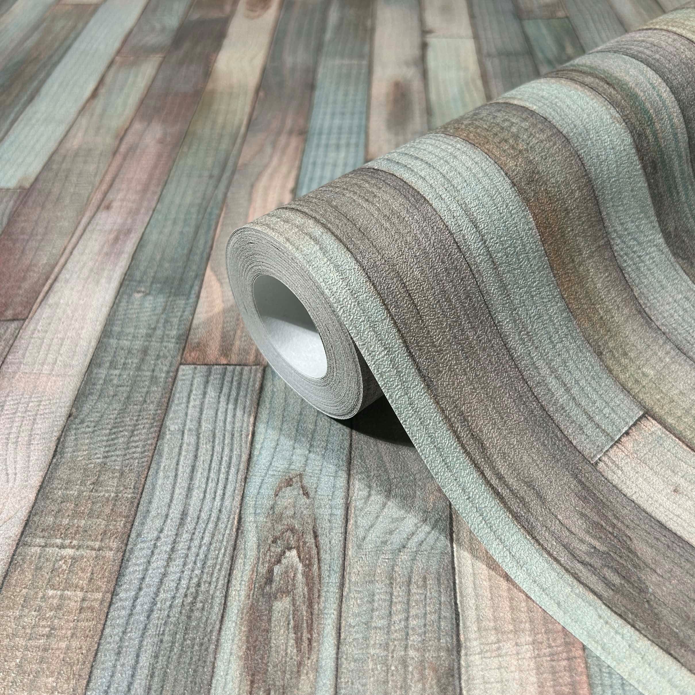 Marburg Vliestapete Tapete Holz Dielen, geprägt, Holz, moderne Vliestapete für Wohnzimmer Schlafzimmer Küche