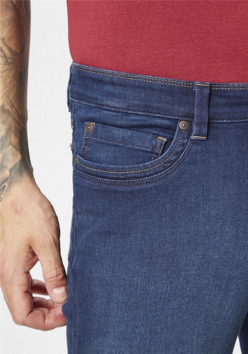 Paddock's 5-Pocket-Jeans PADDOCKS RANGER PIPE blue rinse use 80207 6333.5312 - SOFT DENIM