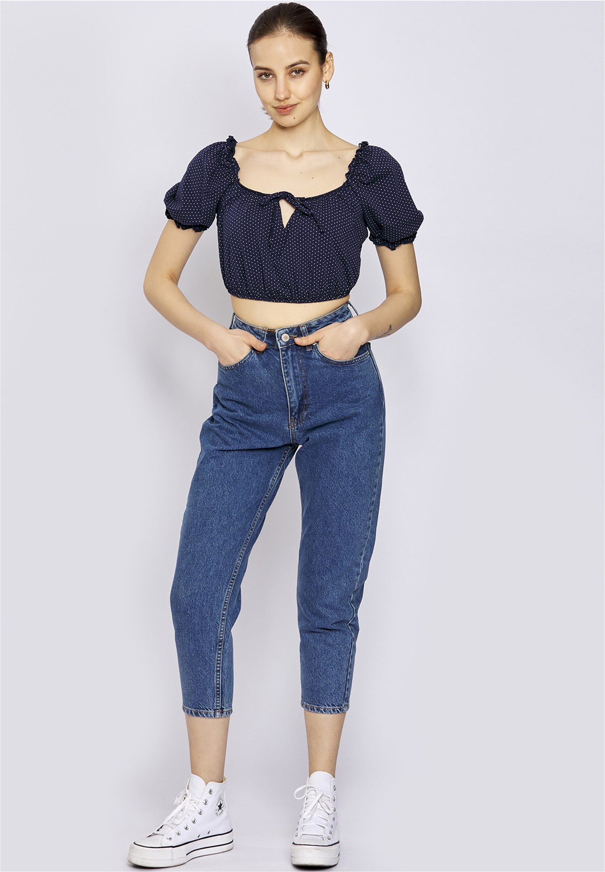 freshlions Funktionstop FREDERIKE (1-tlg) im angesagten Cropped-Stil