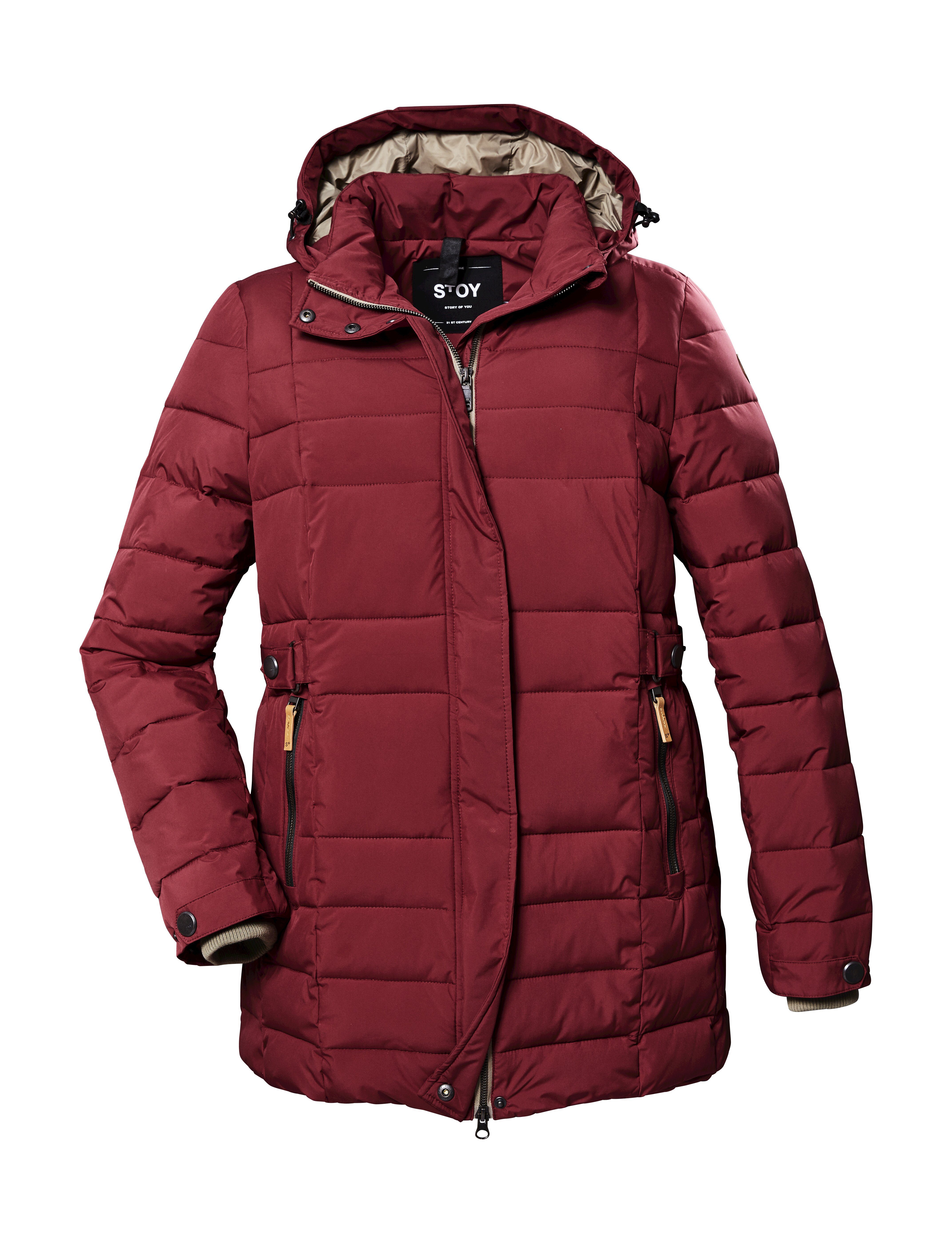 STOY Steppjacke STW 6 WMN QLTD JCKT Wasserabweisender, winddichter Parka mit abnehmbarer Kapuze.