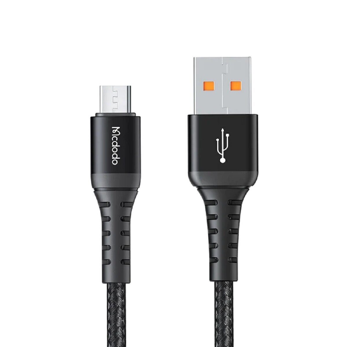 mcdodo Schnell-Ladekabel 3A Micro-USB Kabel 1m schwarz Smartphone-Kabel