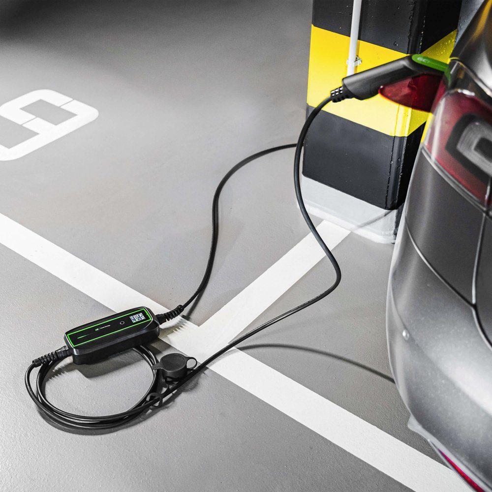 Green Cell Elektroauto-Ladestation Green Cell EV PowerCable Mobile Ladestation Typ 2 16 A Anzahl Anschlü