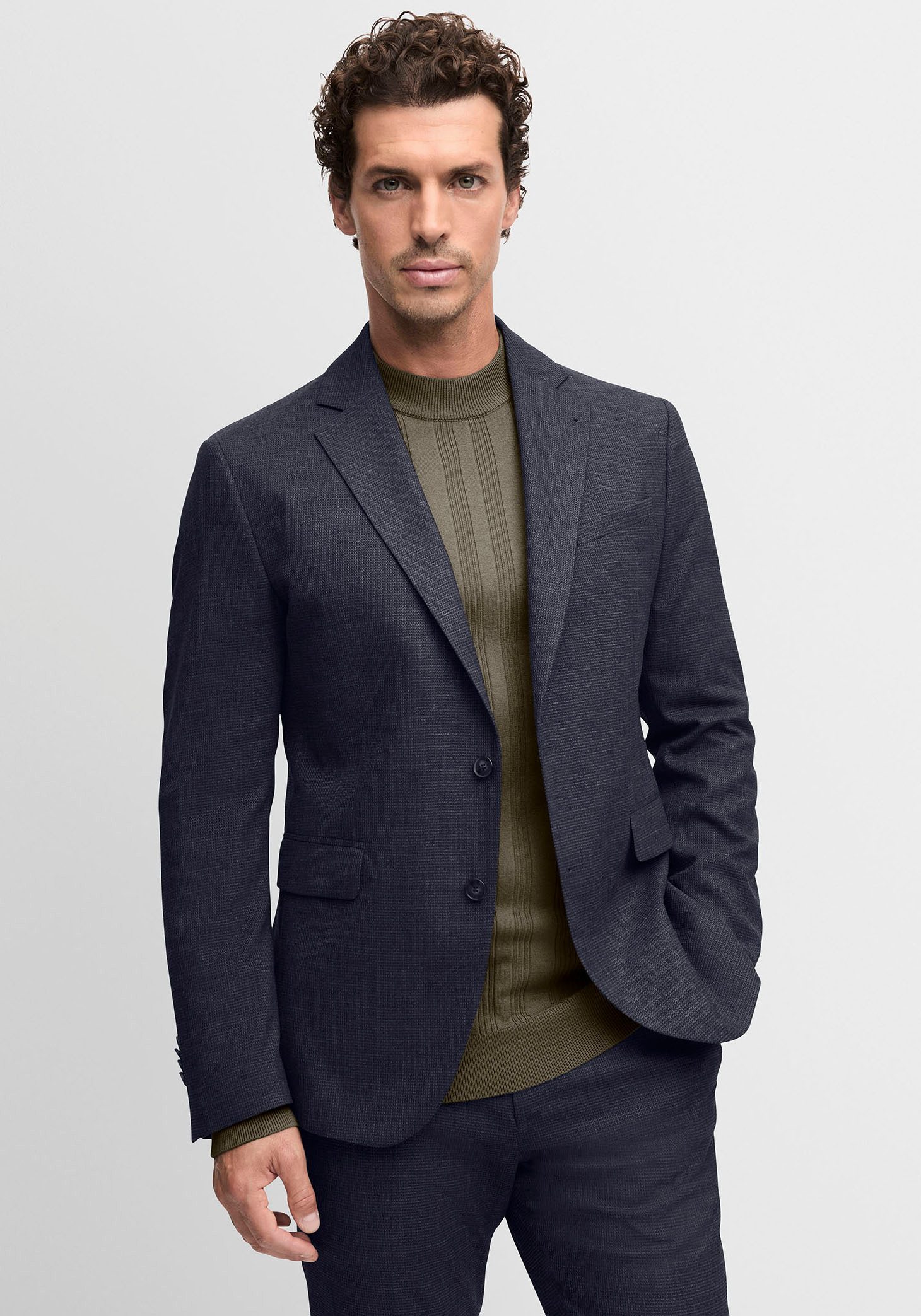 Cinque Baukastensakko CIDATA in dezentem Muster, Regular Fit günstig online kaufen