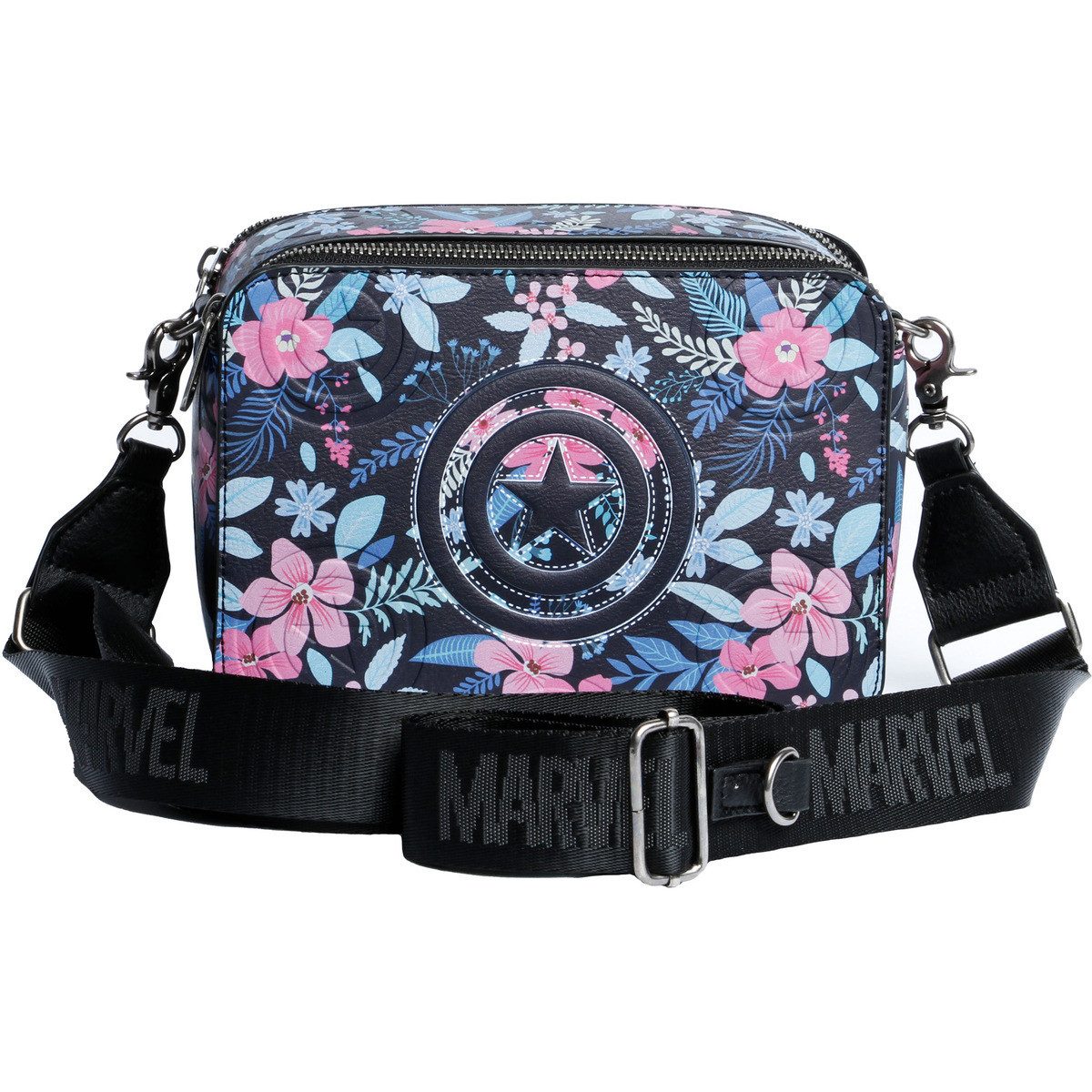 MARVEL Umhängetasche Captain America Spring-IBiscuit Unisex Kinder, Handtasche, Shopper, Crossbody Bag, Schultertasche, Hobo Bag