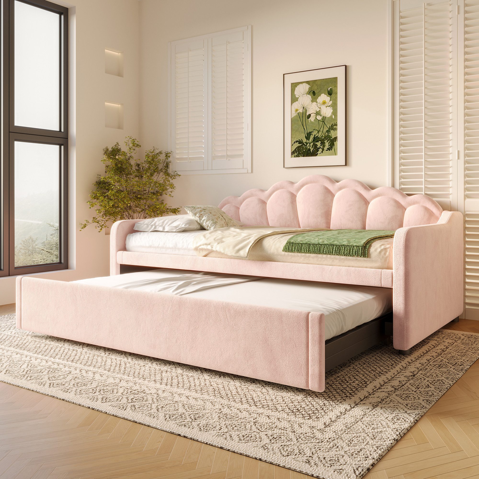 Ulife Daybett Polsterbett Elegantes Tagesbett Schlafsofa günstig online kaufen