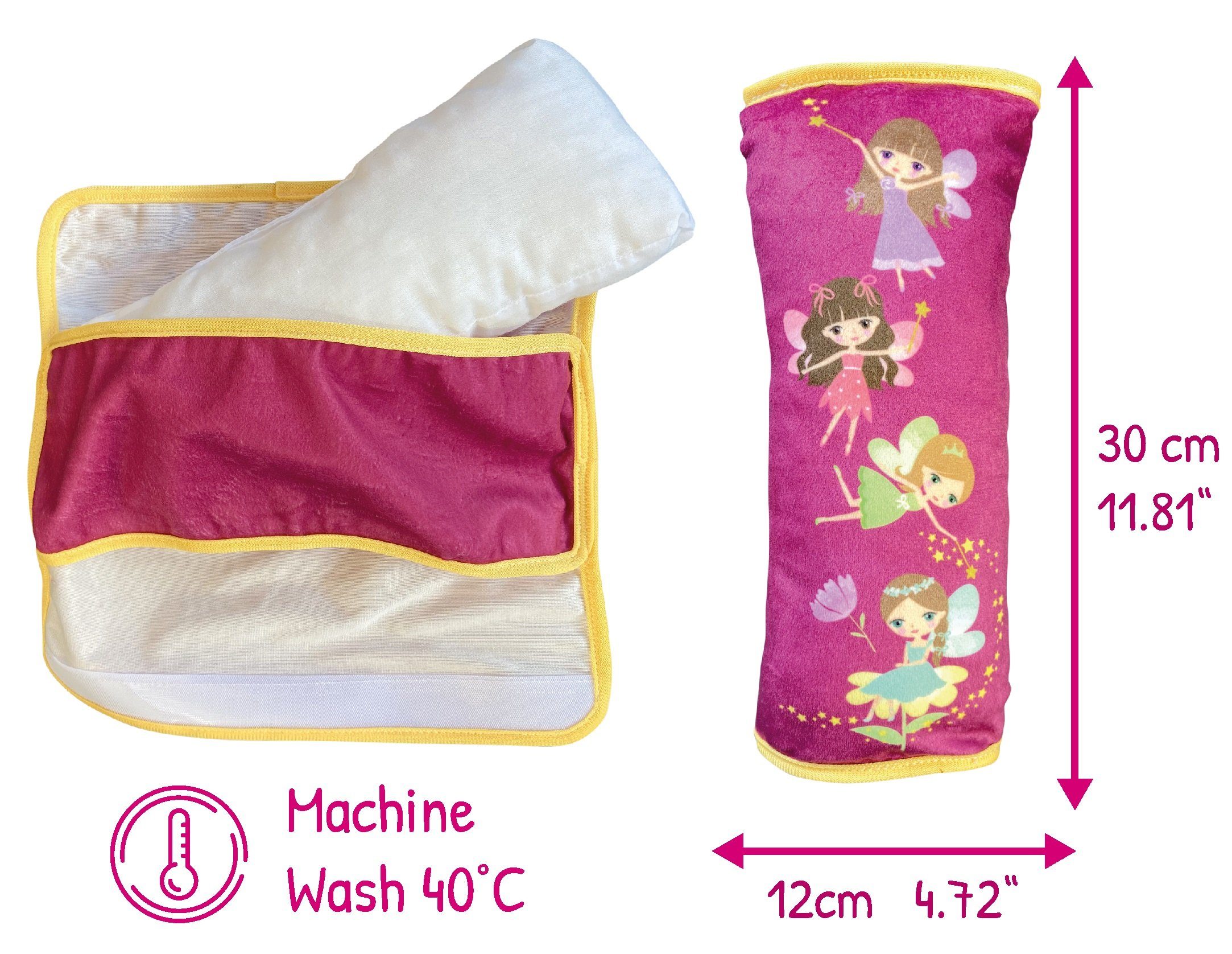 HECKBO Schlafkissen Auto Schlafkissen Feen Fairy Motiv für Kinder Mädchen J günstig online kaufen