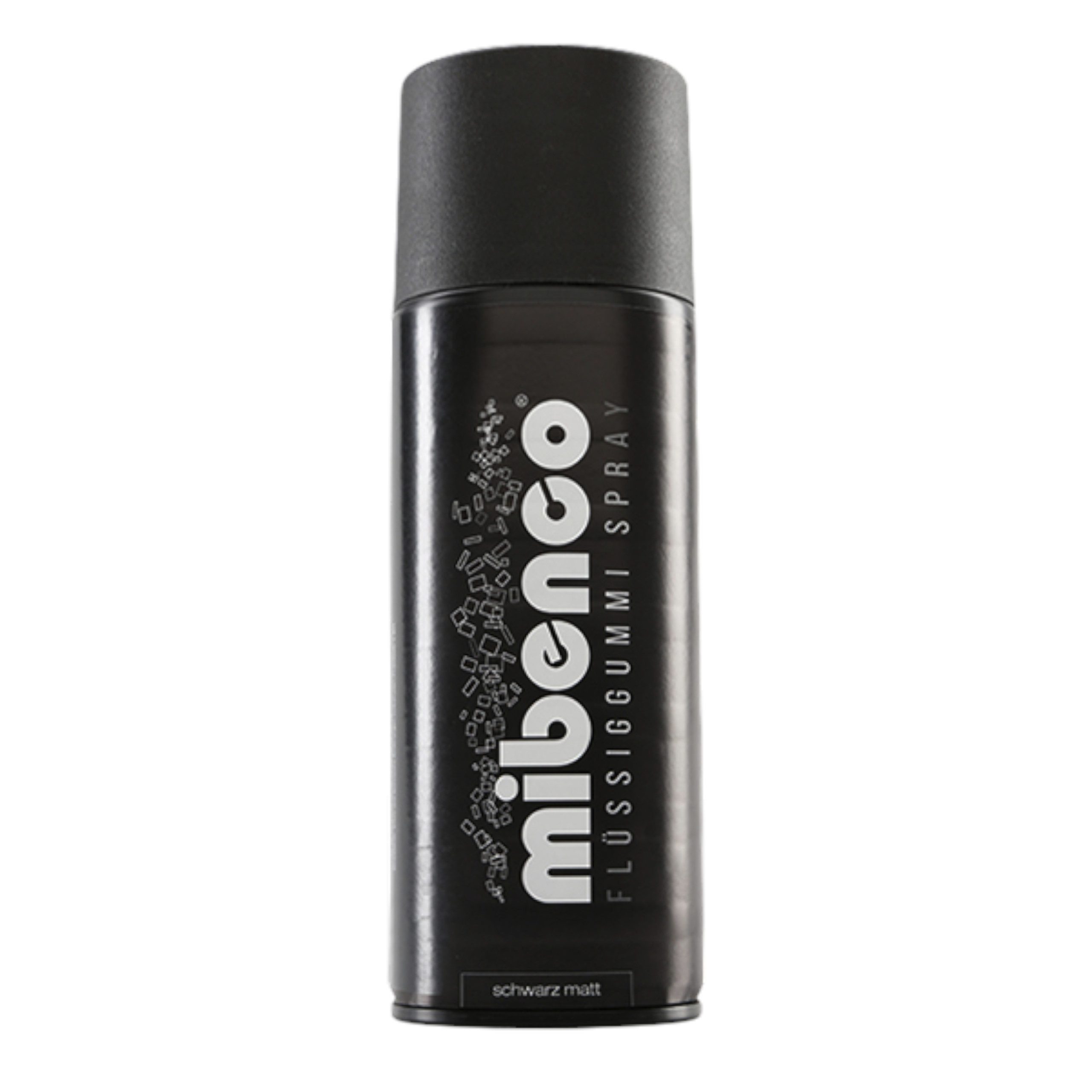 mibenco Sprühlack Mibenco Flüssiggummi Spray Schwarz Matt 400ml