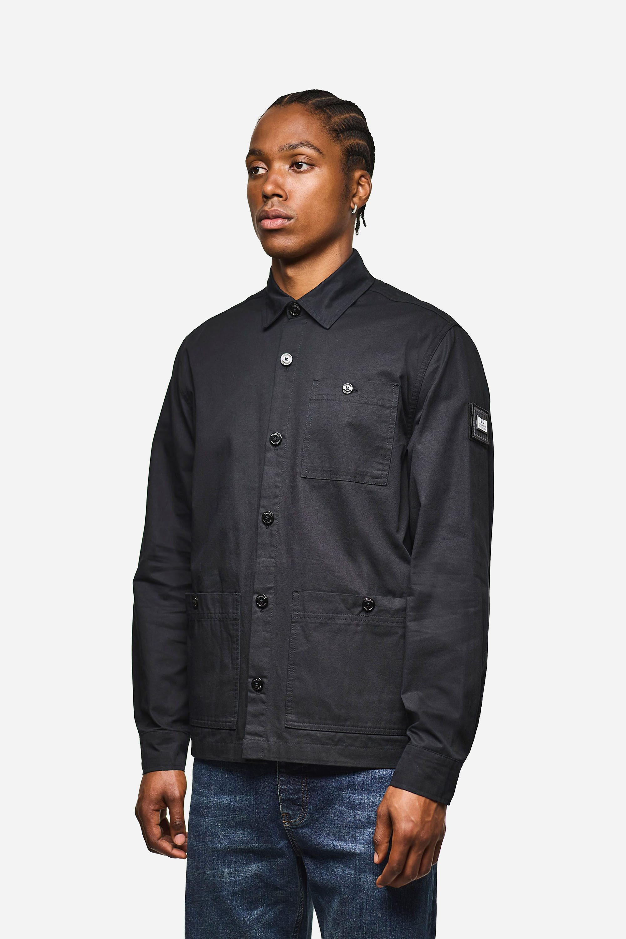 Weekend Offender Kurzarmshirt HYNDE OVERSHIRT. Herren Überhemd Herren, leichte Hemdjacke, Sportjacke, Jackenhemd, Sale