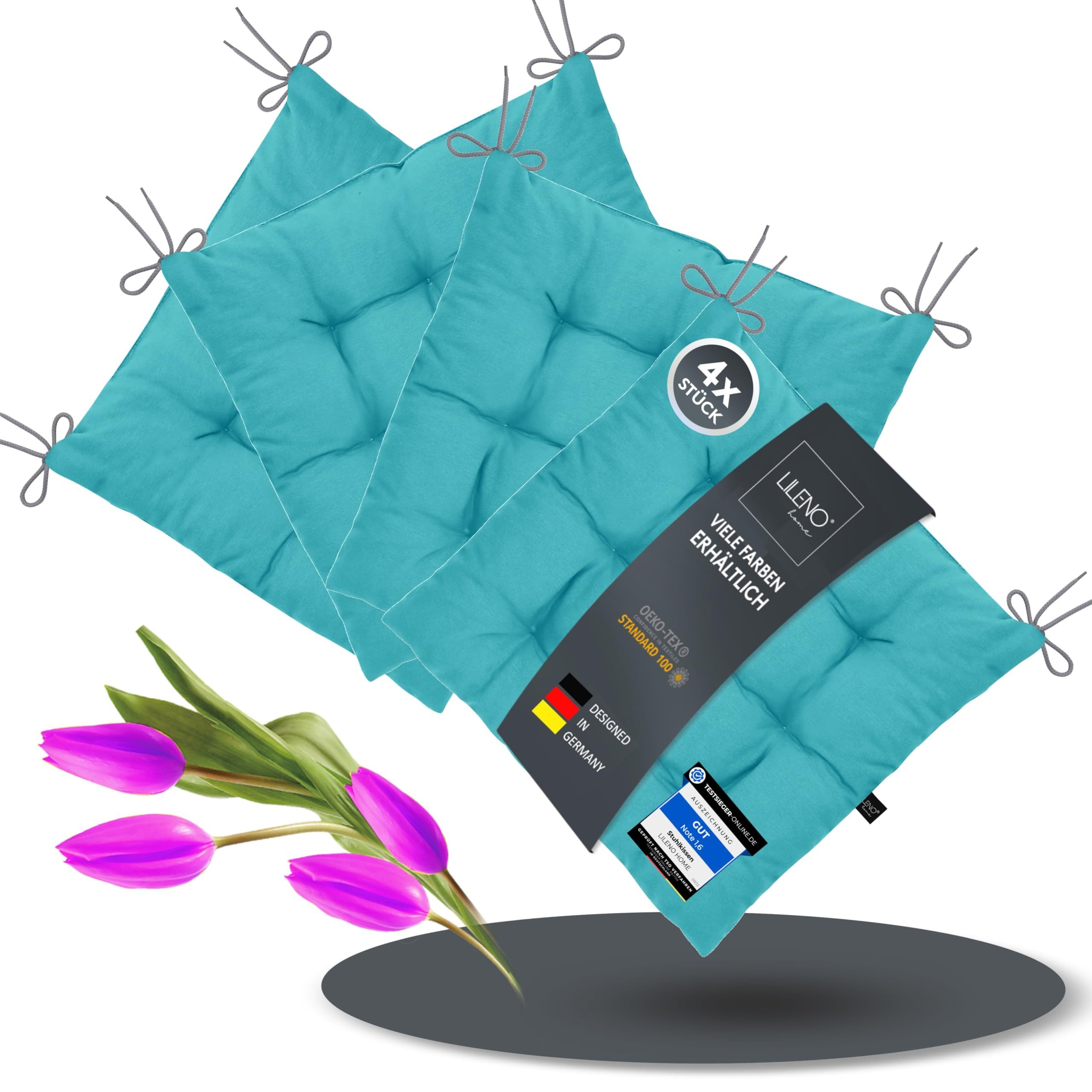 LILENO HOME Stuhlkissen Sitzkissen für Gartenstuhl, günstig online kaufen