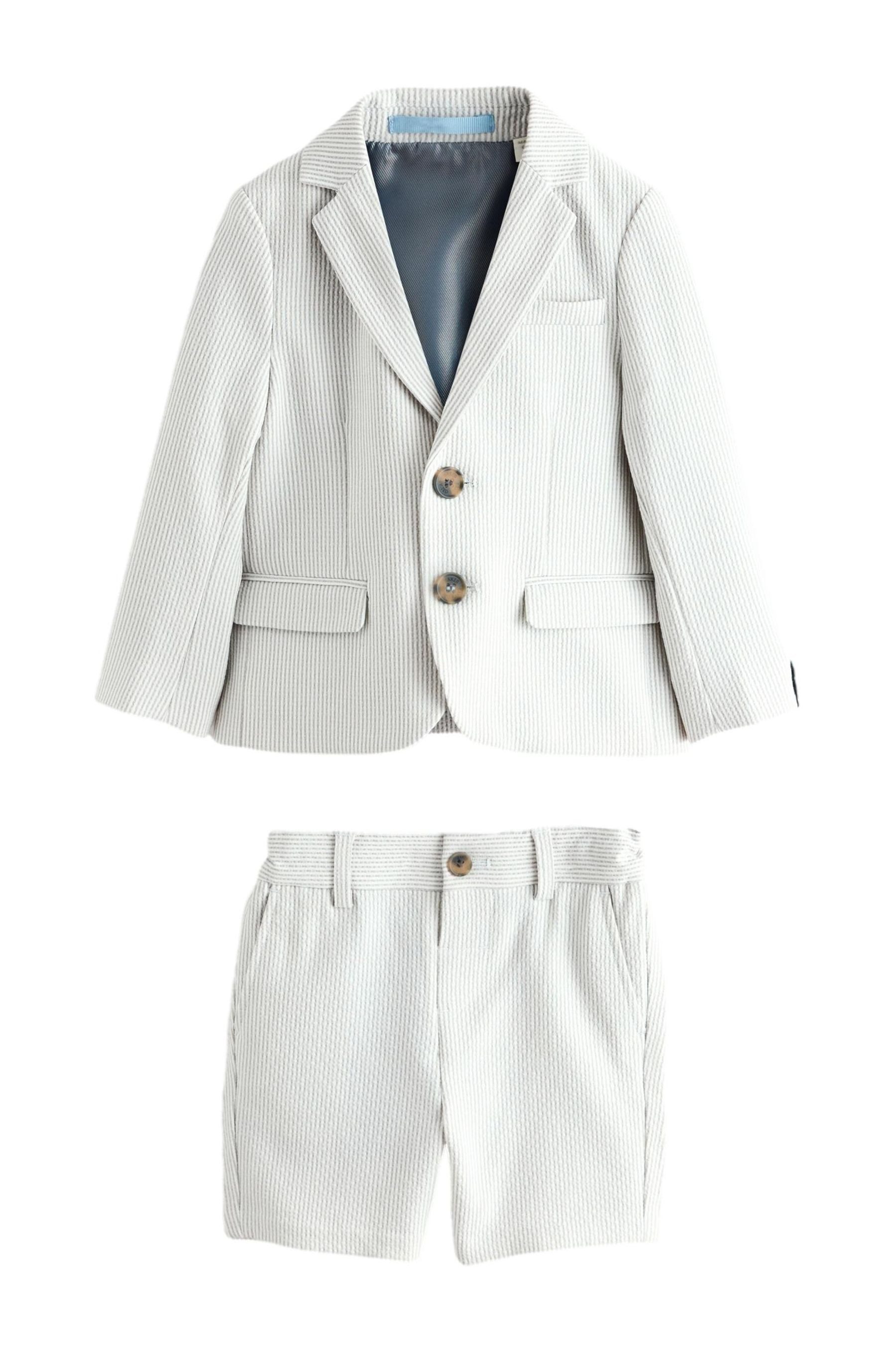 Baker by Ted Baker Anzugsakko Baker by Ted Baker Anzugsakko + Shorts, Streifen (2-tlg)