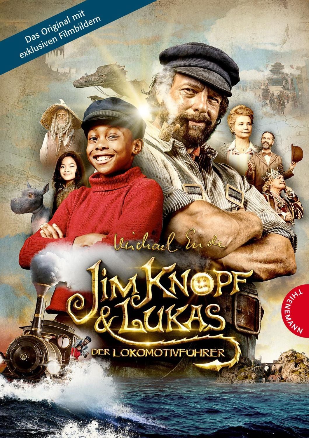 Kinderbuch Jim Knopf: Jim Knopf und Lukas der Lokomotivführer – Filmbuch Das Orig Michael Ende