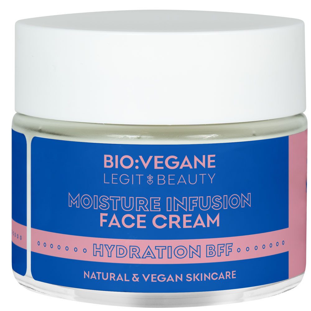 Bio Végane Feuchtigkeitscreme BIO:VEGANE Moisture Infusion Face Cream, 50 ml