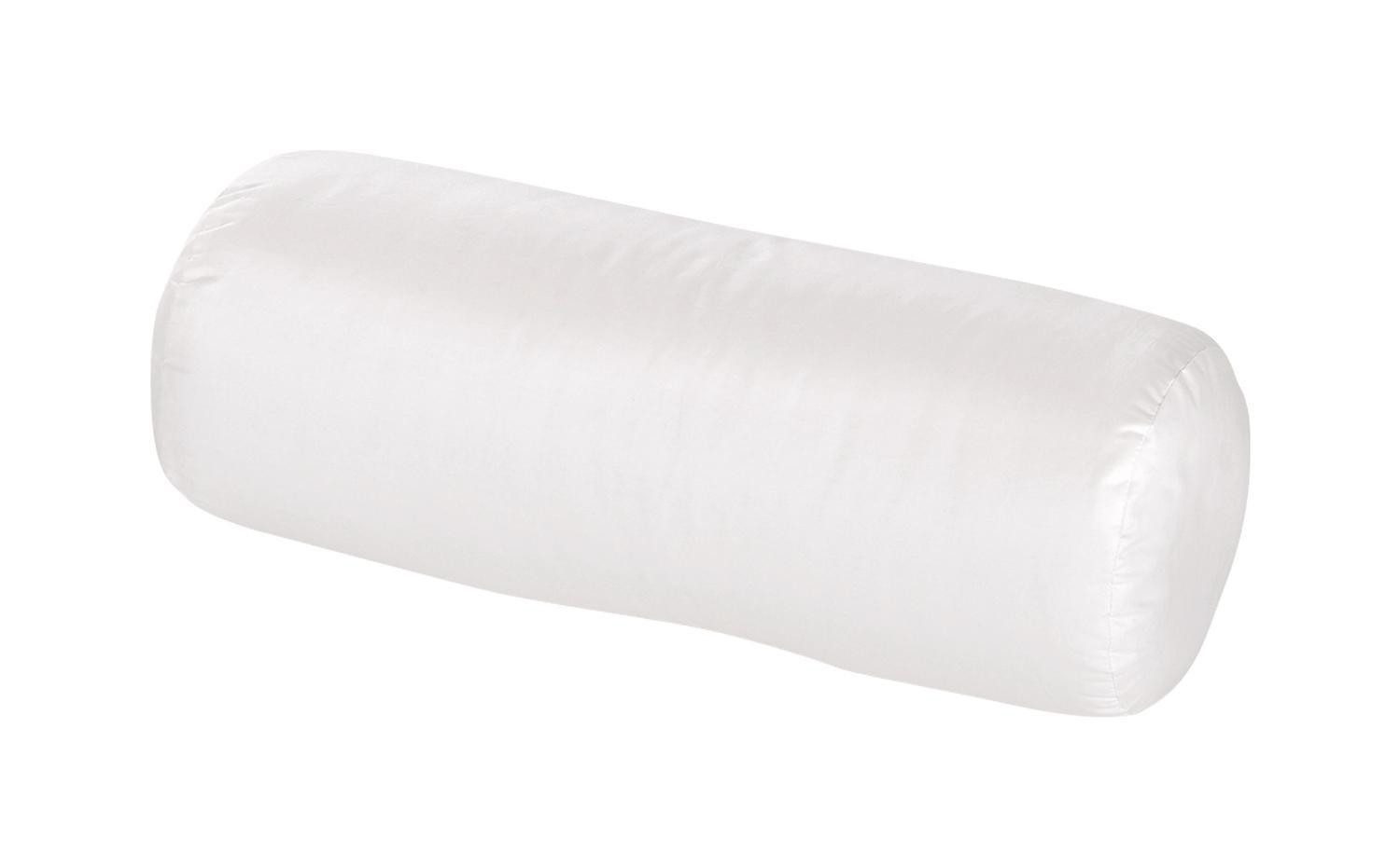 Paradies Nackenrolle BIO HYGIENICA, Weiß, Bio-Baumwolle, Paradiesfaserfüllung, 450 g, L 40 x Ø 15 cm