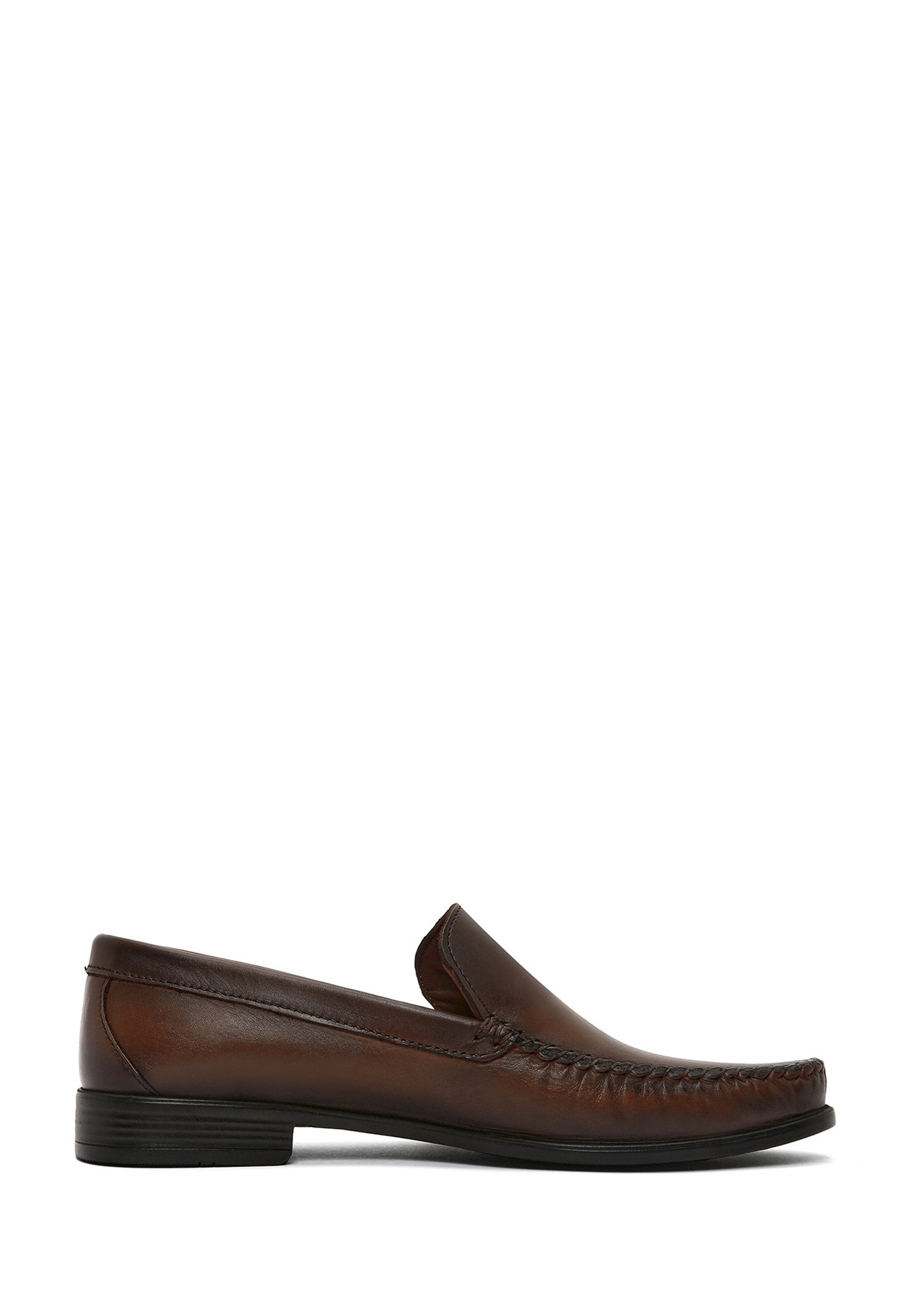 Derimod Lässige Loafer aus Leder Loafer Leder, Slip-On, Gummisohle, Lederfutter