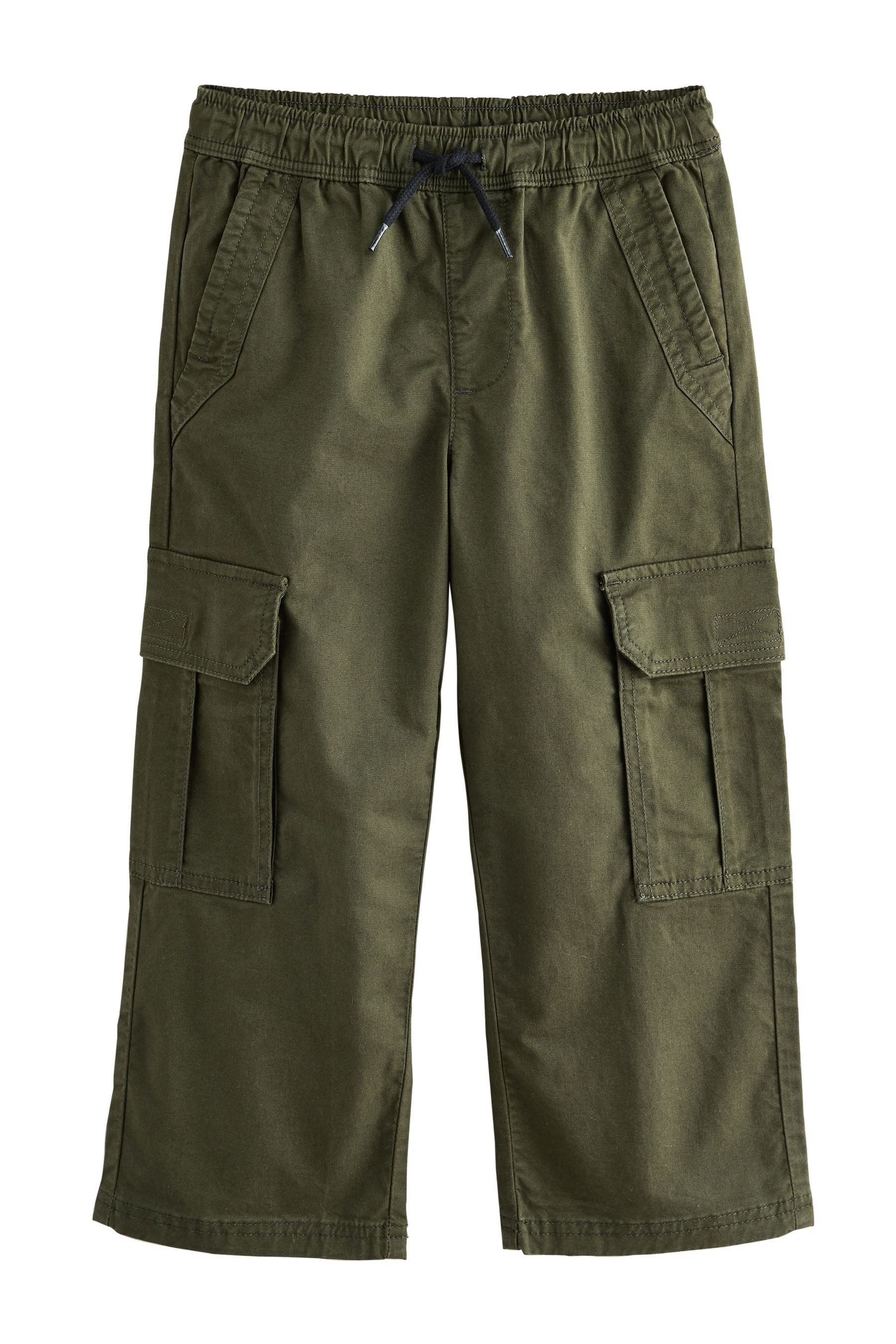 Next Cargohose Gewebte Cargohose, weite Passform (1-tlg)