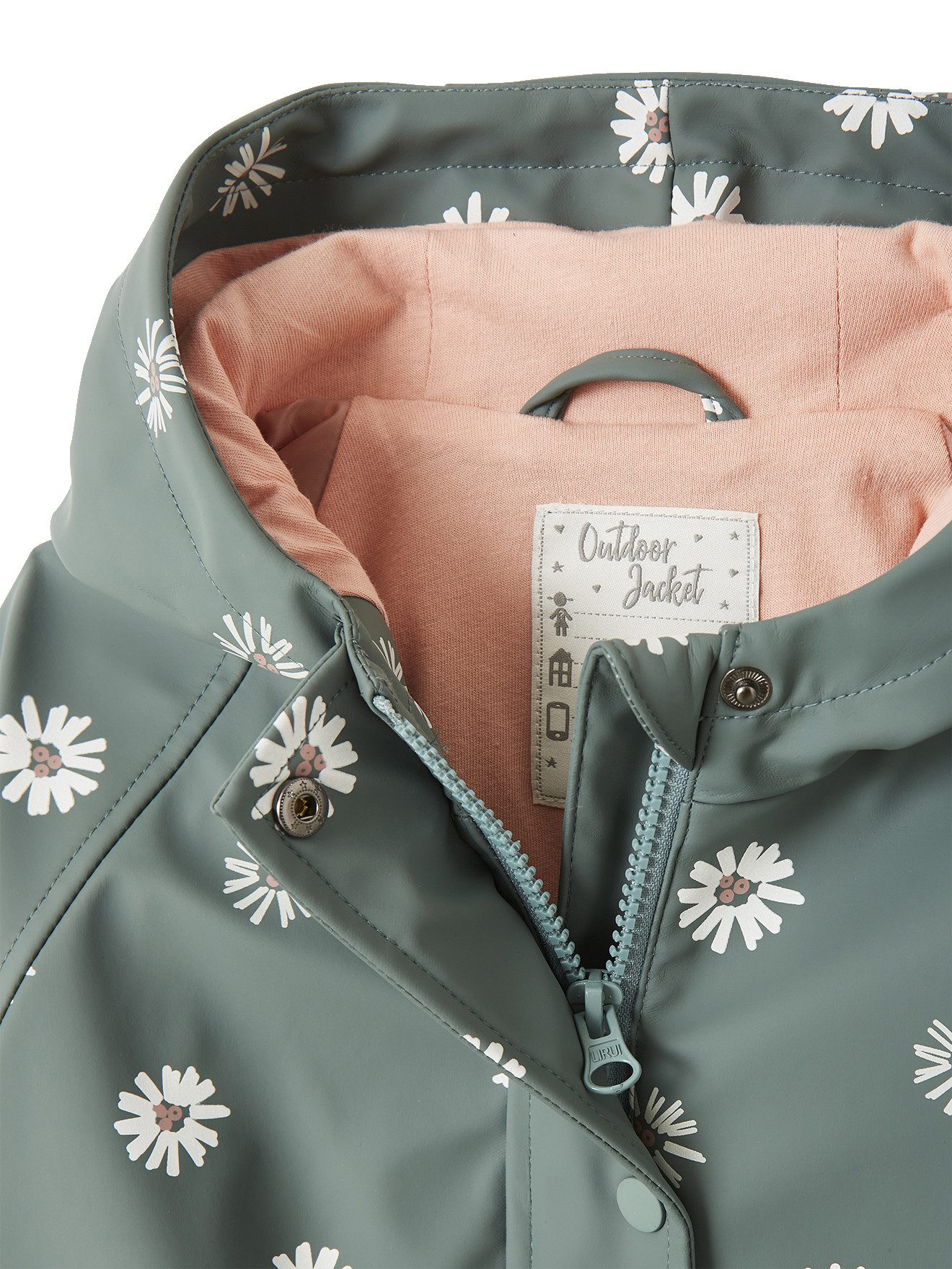 vertbaudet Regenjacke Mädchen Regenjacke mit Zauber-Trick