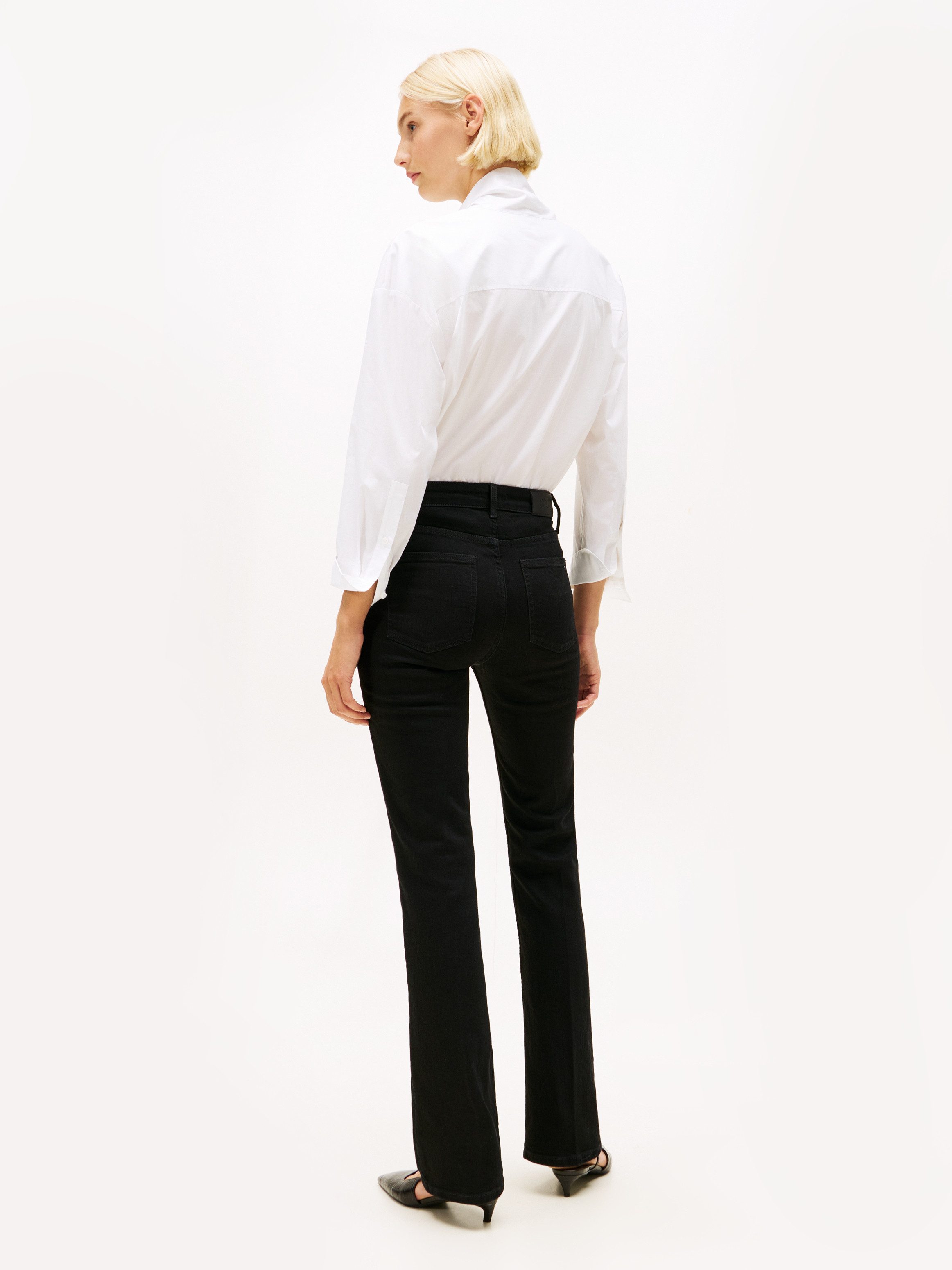 Tommy Hilfiger Bootcut-Jeans DNM BLACK BOOTCUT HW