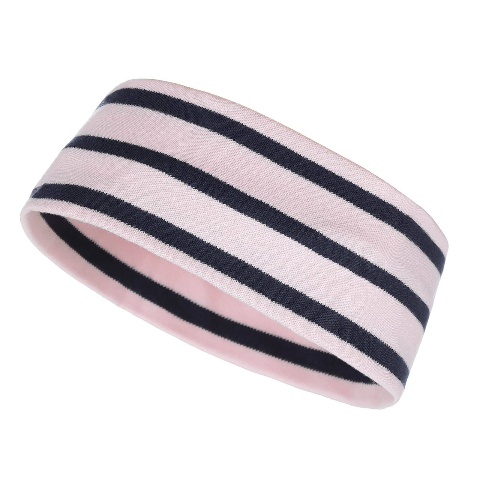 modAS Stirnband Unisex Kopfband Maritim für Kinder und Erwachsene zweilagig Baumwolle (45) rosa / blau