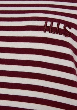 H.I.S Nachthemd mit Logostickerei auf der Brust