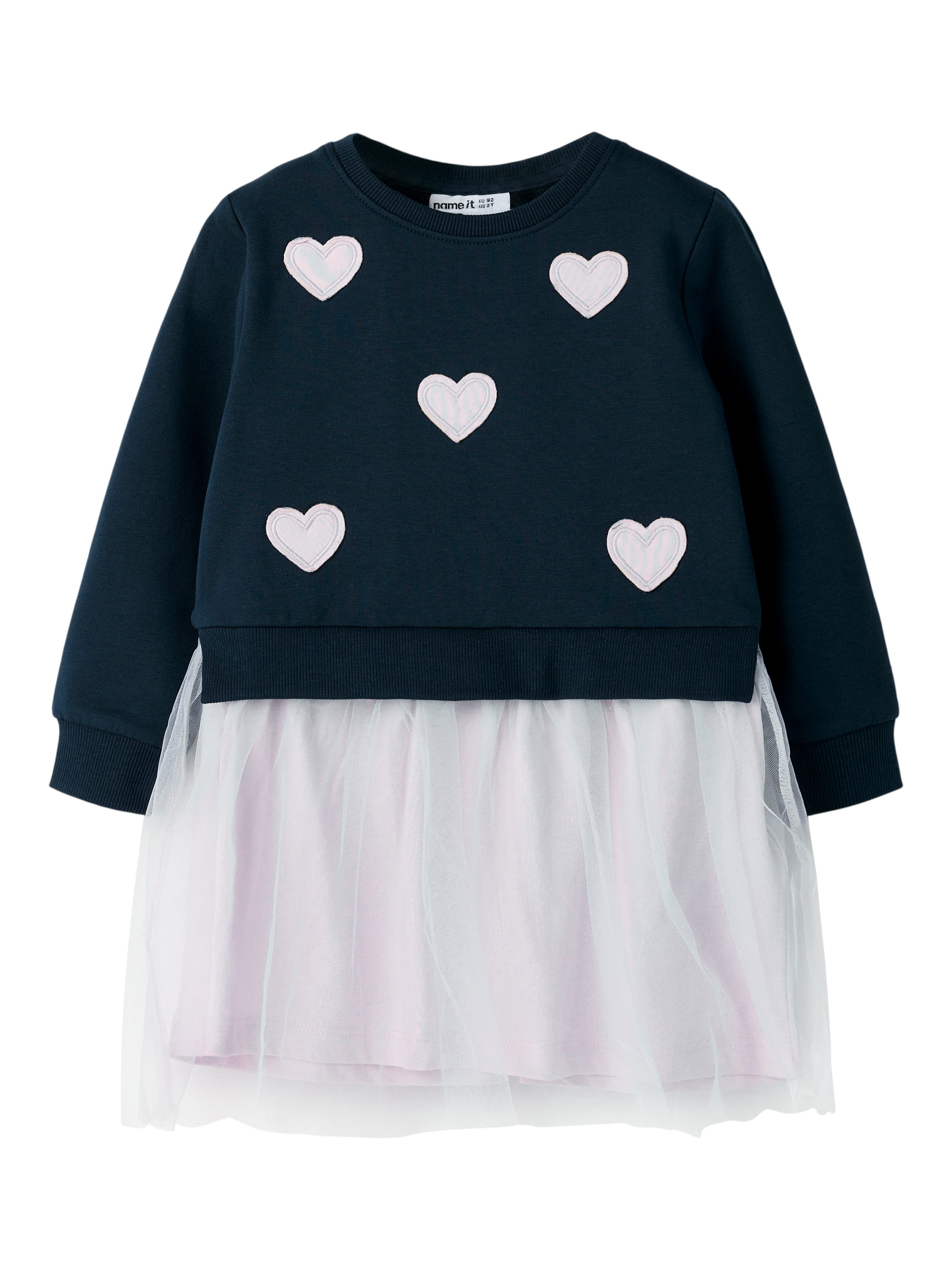 Name It Minikleid NMFBIANJA SWEAT DRESS BRU
