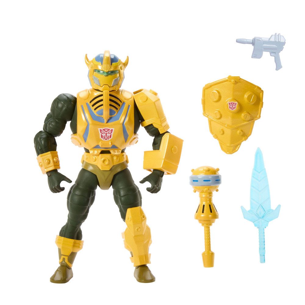 Mattel® Actionfigur Masters of the Universe x Transformers Actionfigur Bumblebee Armor Man – Bild 2 von 5