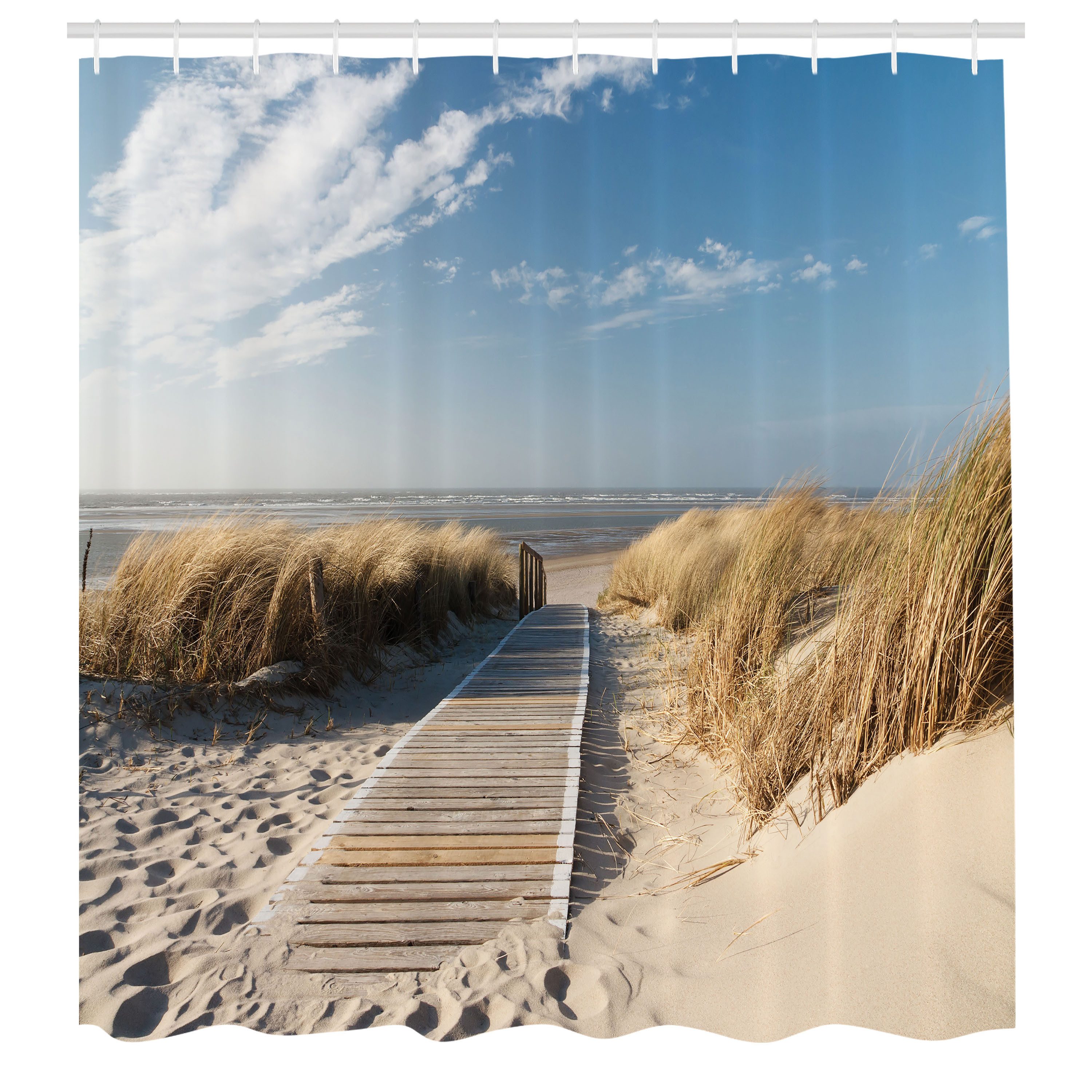 Abakuhaus Duschvorhang Moderner Digitaldruck mit 12 Haken auf Stoff Wasser günstig online kaufen