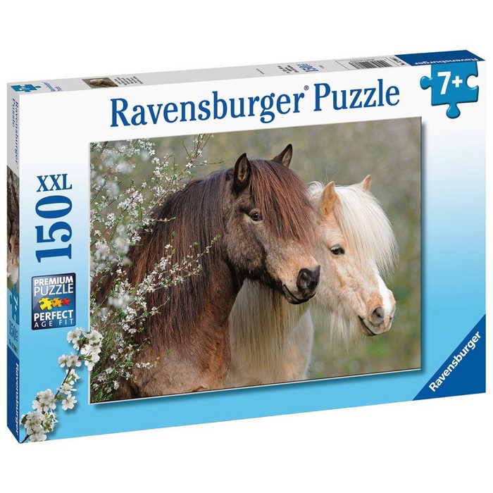 Ravensburger Puzzle 150 Teile Ravensburger Kinder Puzzle XXL Schöne Pferde 12986 150 Puzzleteile