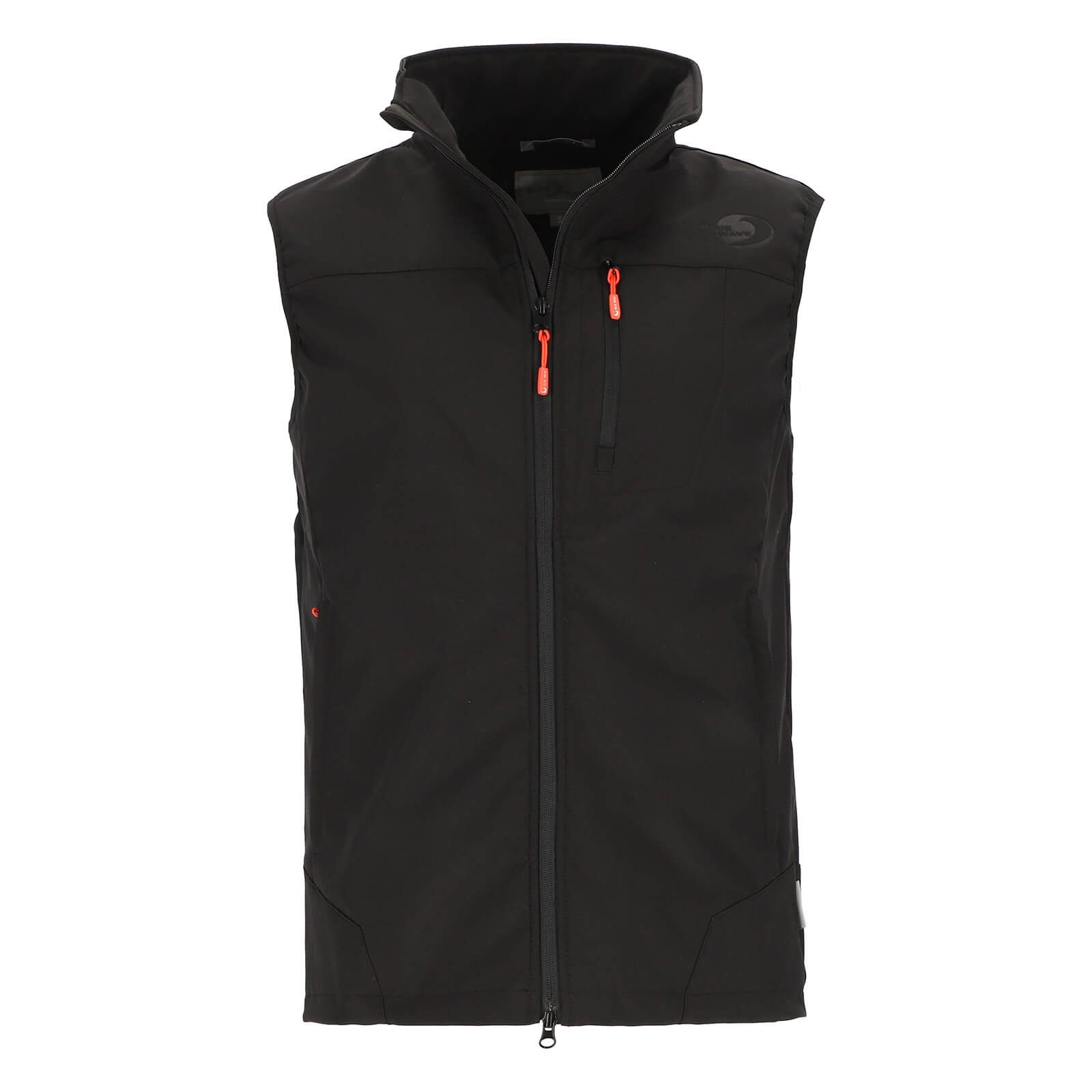 Blue Wave Softshellweste Bernd Herren Outdoor-Weste Bernd - Weste Softshell mit Stehkragen