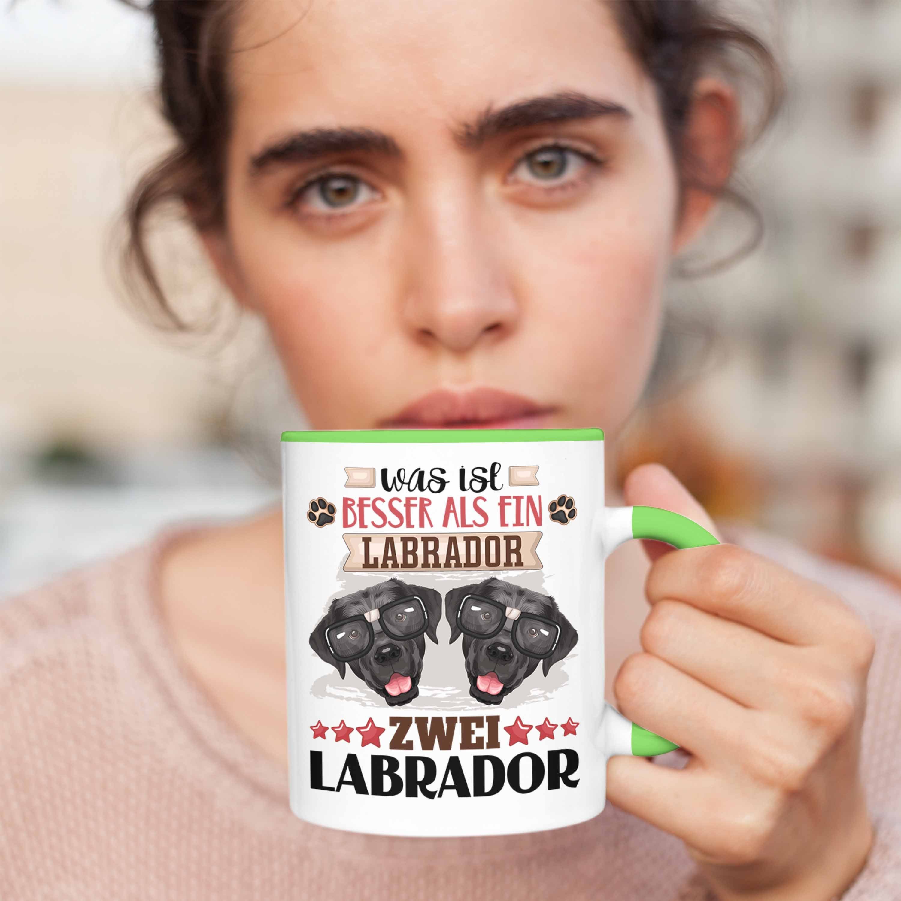 Geschenkidee Grün Trendation Besitzer Geschenk Was Ist Spruch Tasse Labrador Tasse Lustiger