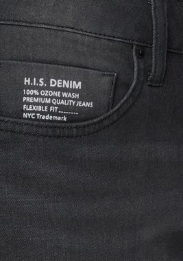 H.I.S Straight-Jeans DIX Ökologische, wassersparende Produktion durch Ozon Wash