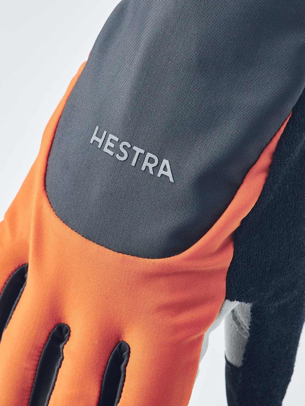 Long Dark Accessoires Hestra Orange Sprint Fleecehandschuhe Grey Hestra -