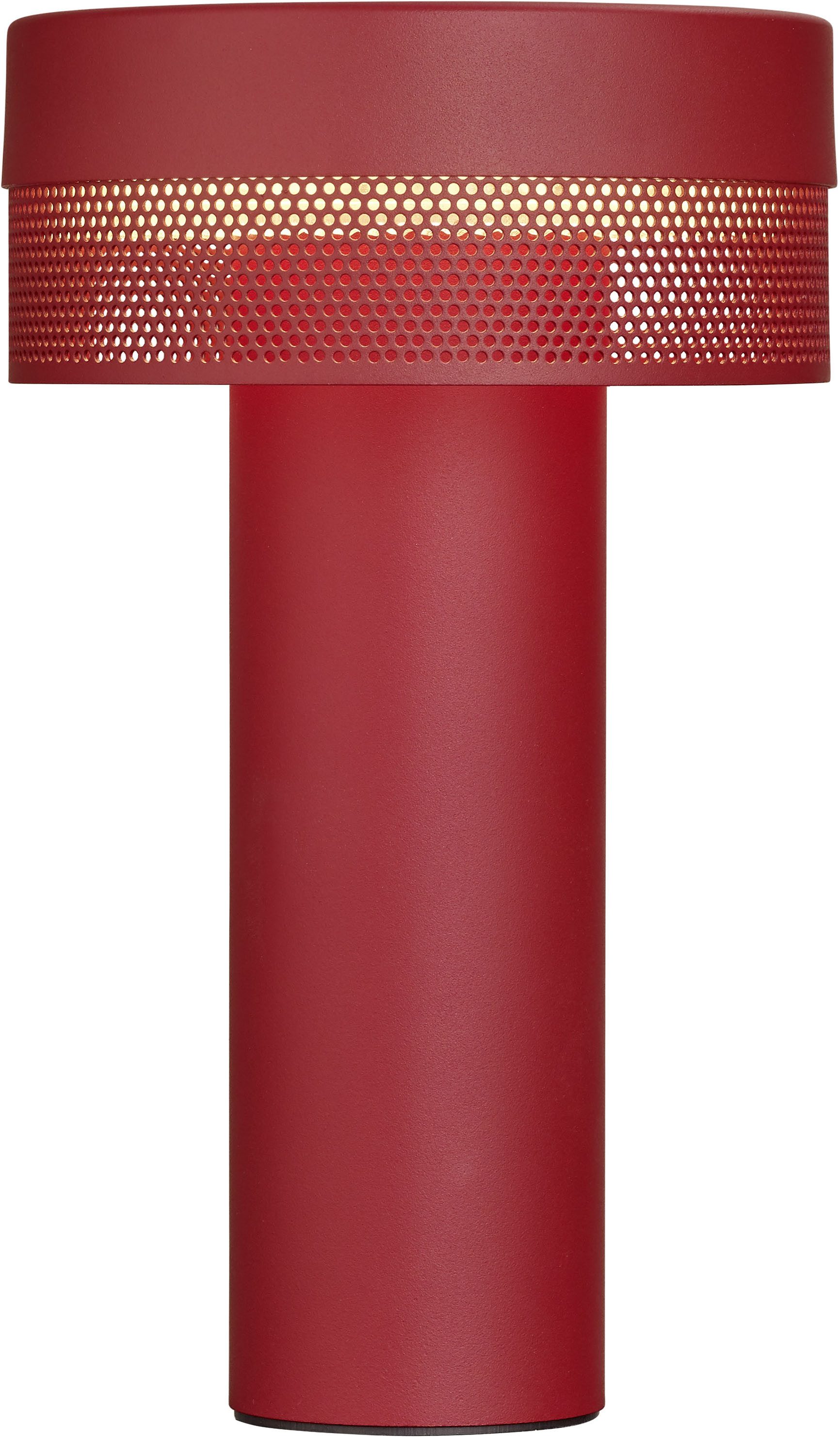 HELL höllisch gutes Licht LED Tischleuchte MESH-B, LED fest integriert, Warmweiß, Tastdimmer, IP54