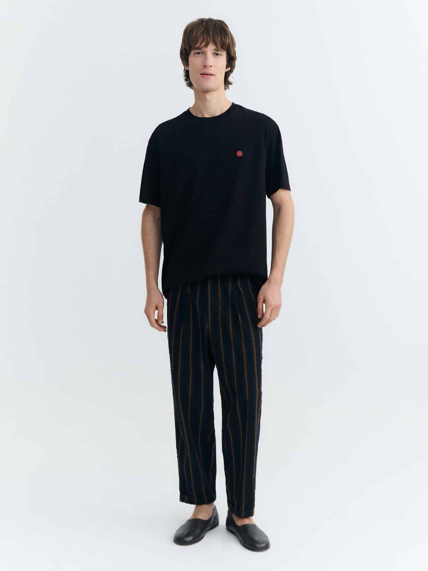 Thinking Mu Print-Shirt Sol Contrast