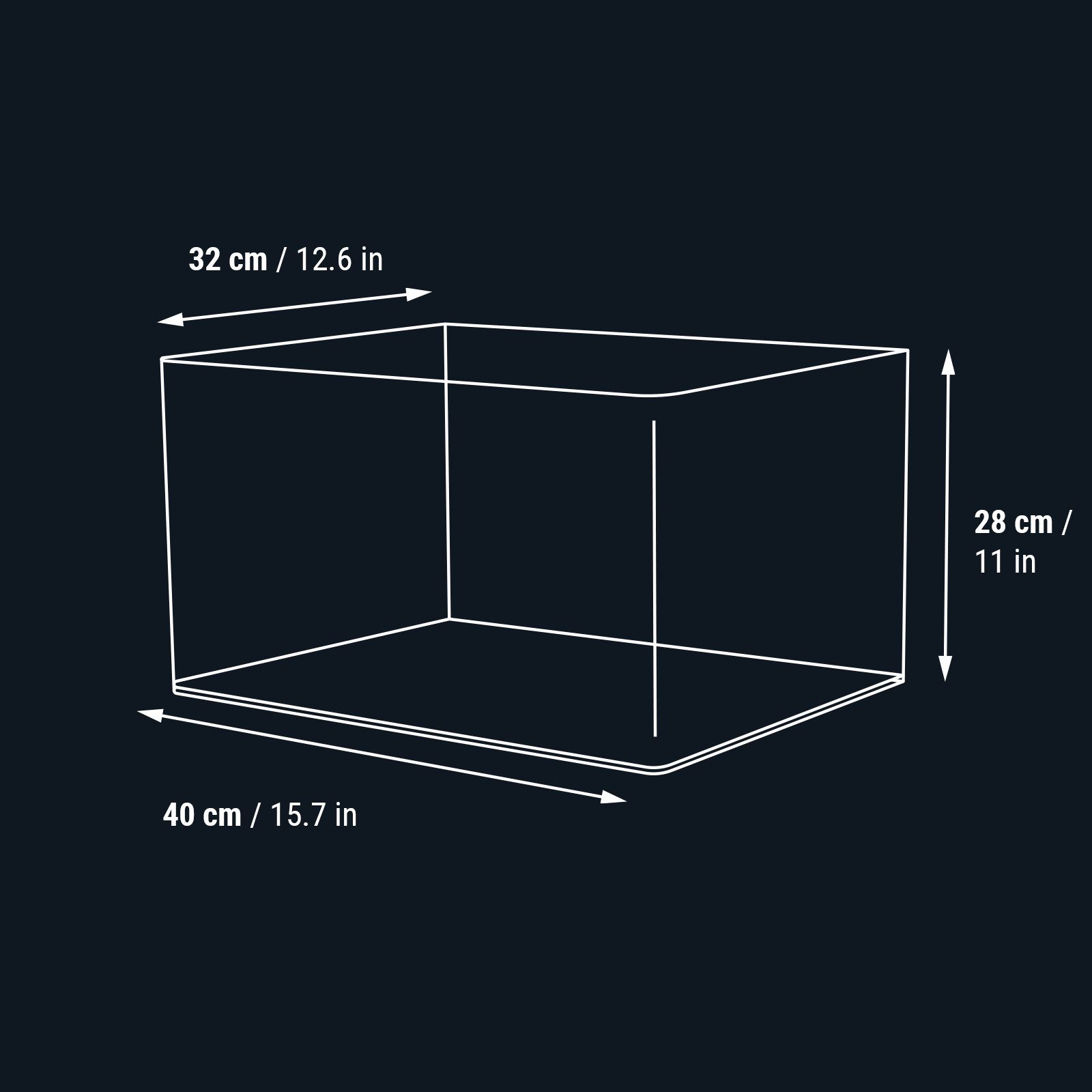 DENNERLE Aquarien-Set Nano Tank Plant Pro