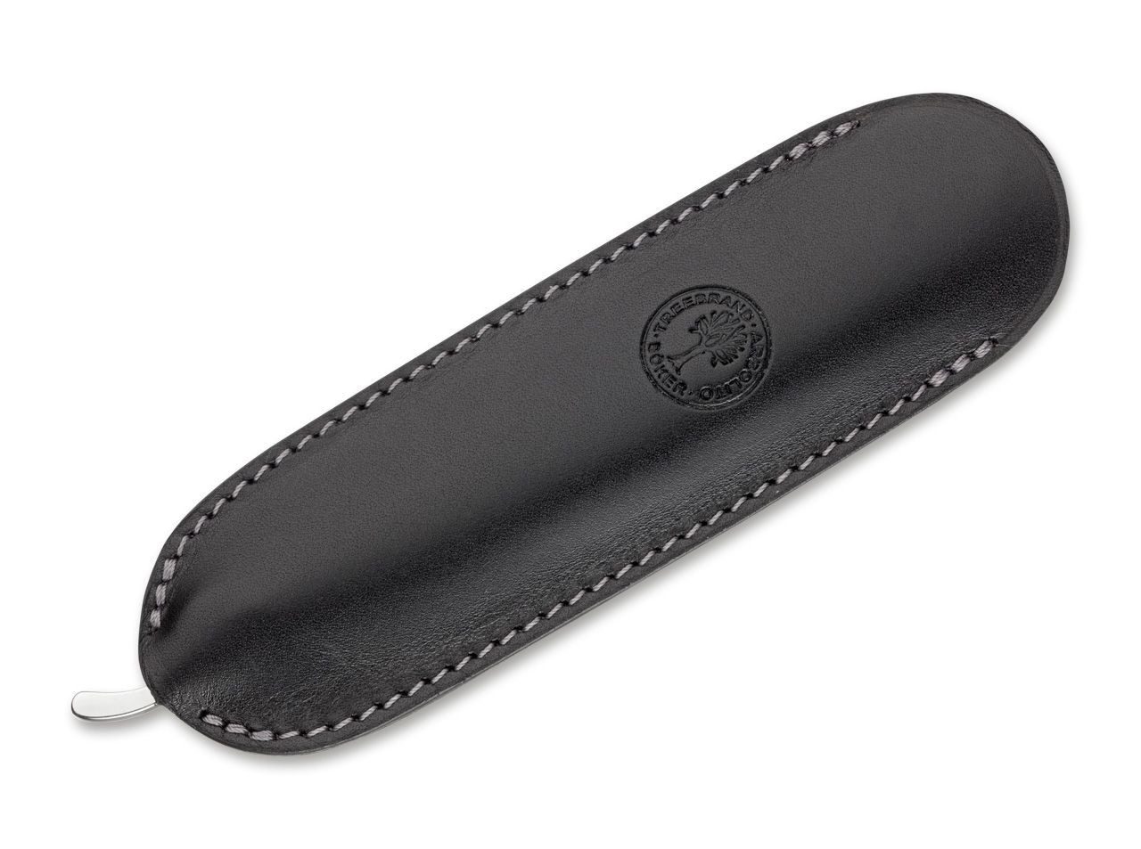 Taschenmesser Etui Leder-Stecketui Schwarz