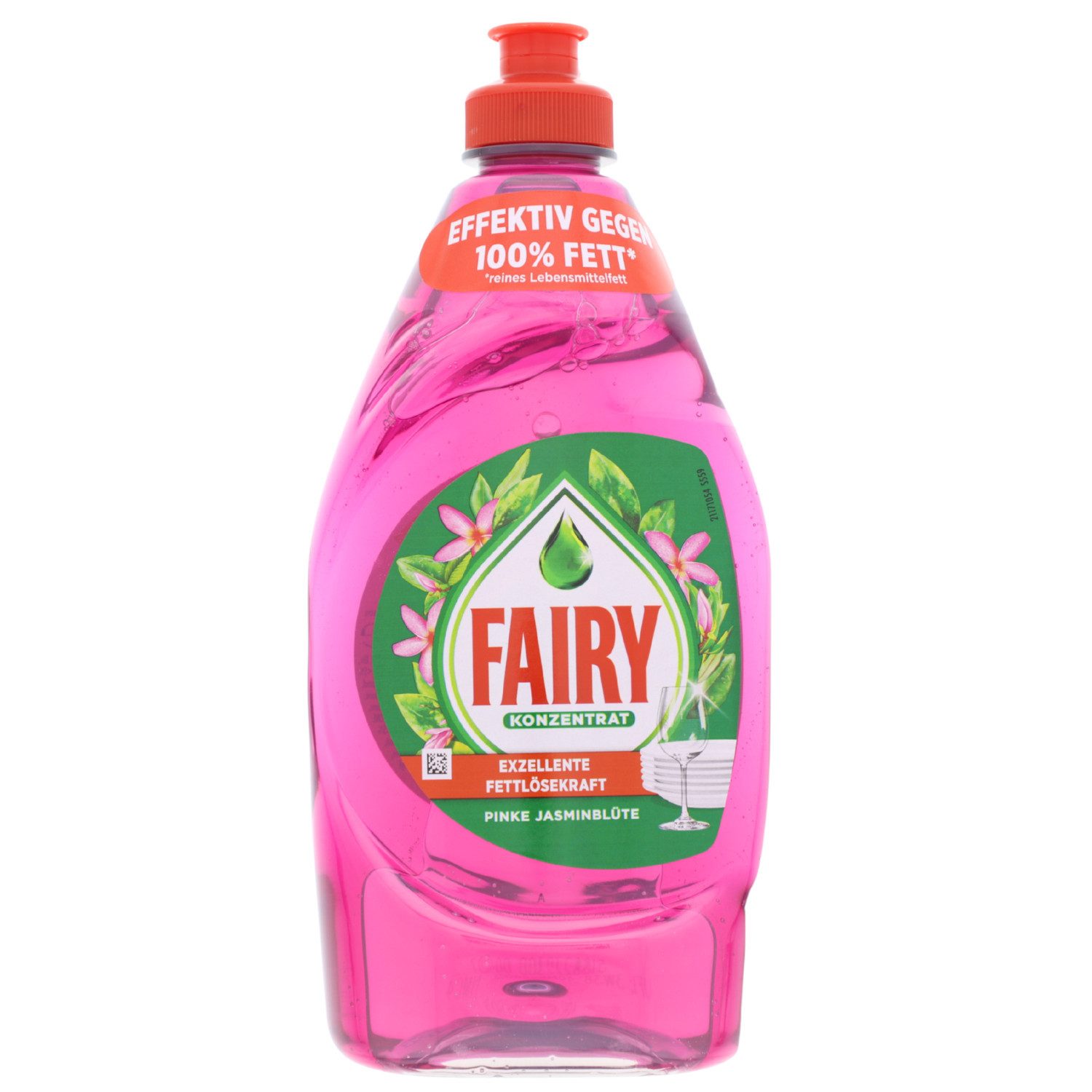 Fairy Fairy Spülmittel Konzentrat Pinke Jasminblüte Starke Fettlösekraft 450 Geschirrspülmittel