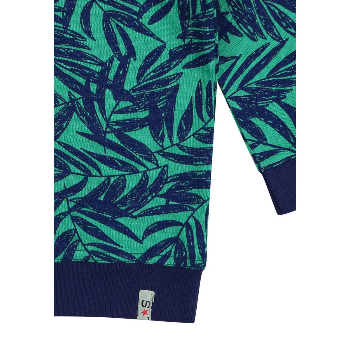 Sweatshirt Blätter Unisex Kinder