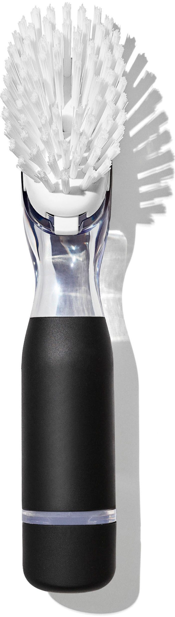 OXO Good Grips Reinigungsbürste, mit Spülmitteldosierung
