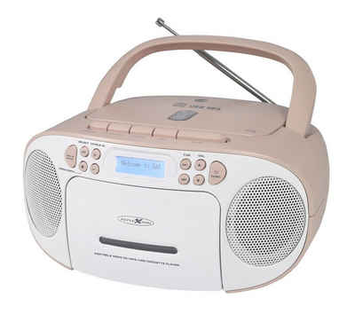 Reflexion »RCR2260DAB« Boombox (Digitalradio (DAB), 20,00 W, mit DAB+ und UKW Radio, Kassette, CD/MP3, USB und AUX-IN)