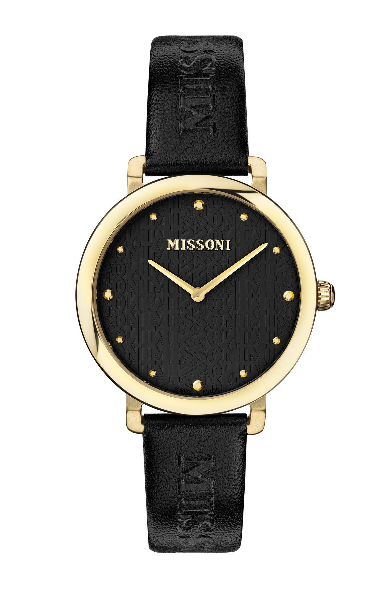 Missoni Schweizer Uhr Lettering