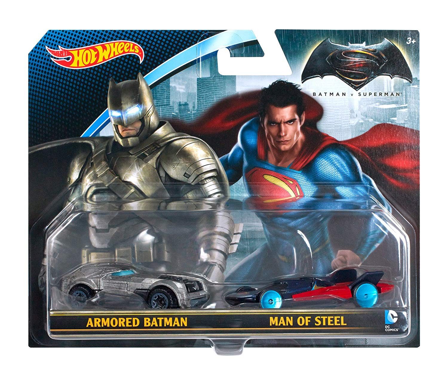 Mattel® Spielzeug-Auto Hot Wheels Batman v Superman (2er Pack) günstig online kaufen