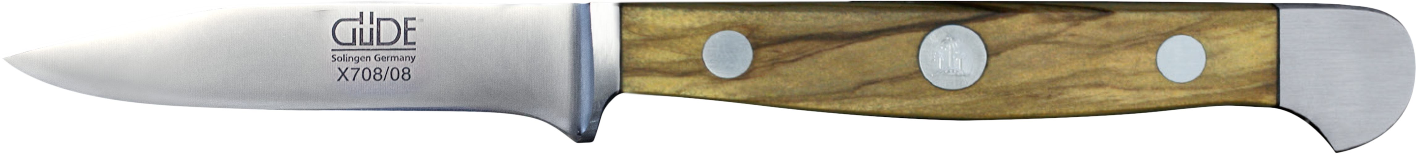 Güde Messer Solingen Gemüsemesser Güde Alpha Gemüsemesser Olivenholz