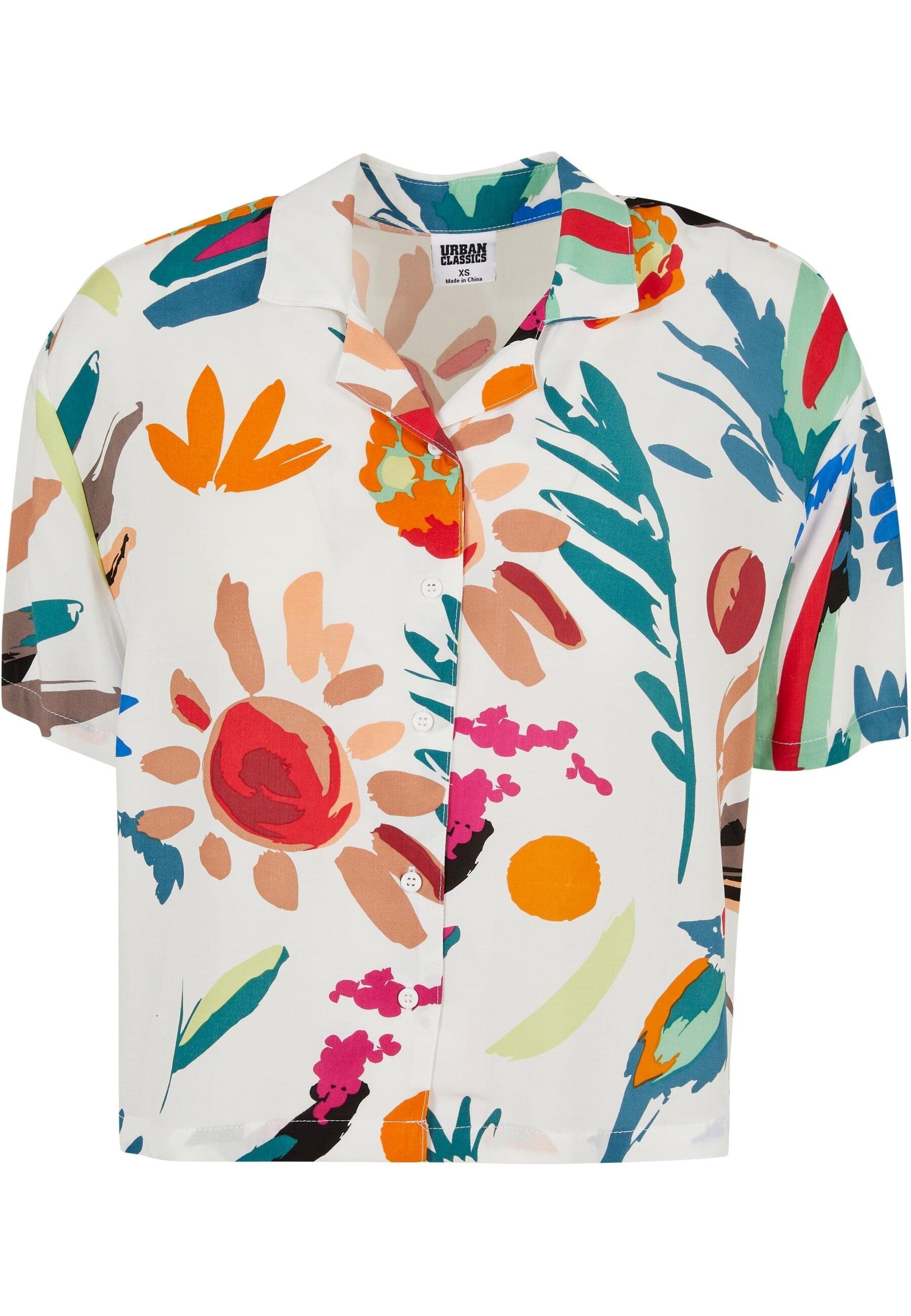 URBAN CLASSICS T-Shirt "Urban Classics Damen Ladies Resort Shirt", (1 tlg.) günstig online kaufen