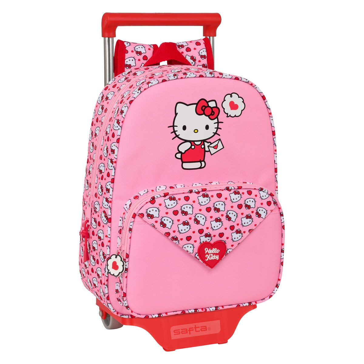 Hello Kitty Rucksack 26 x 11 x 67 cm Kinder Rucksack Hello Kitty Rosa 26x11x67 cm 26x34x11