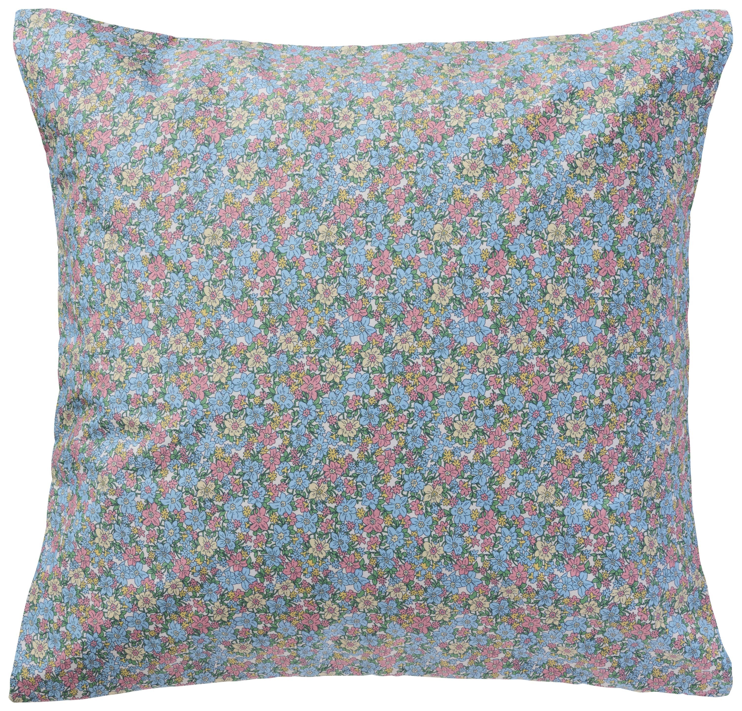 Ib Laursen Kissenbezug Ib Laursen Kissenbezug Kissenhülle 60x60cm Blau Rosa Gelb