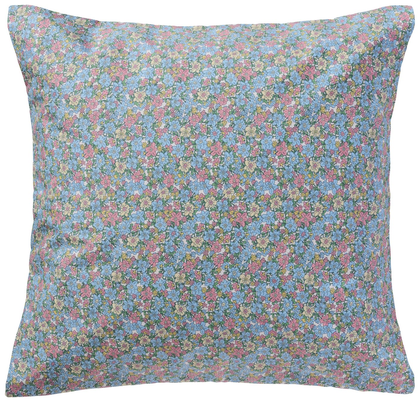Ib Laursen Kissenbezug Ib Laursen Kissenbezug Kissenhülle 60x60cm Blau Rosa Gelb